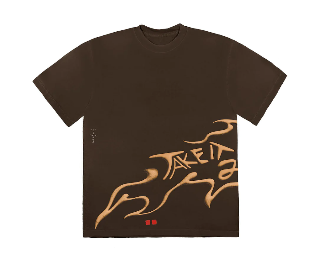 TRAVIS SCOTT CACTUS JACK 2 THE MAX TEE - BROWN - SIZE MEN'S 2XL