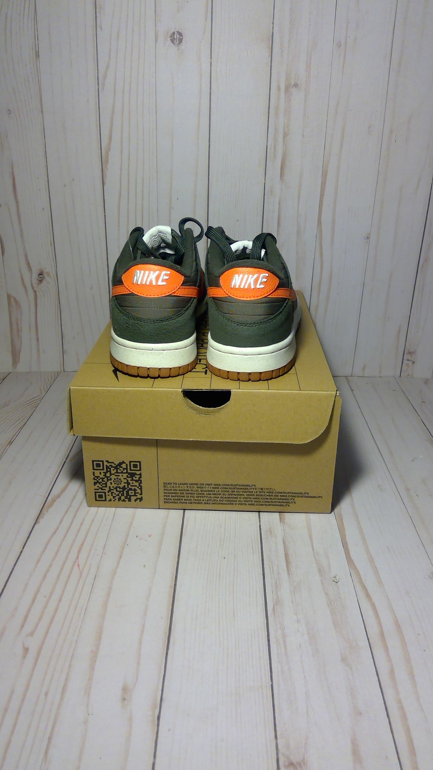 NIKE DUNK LOW SE (GS) - TOASTY SEQUOIA - SIZE YOUTH 6
