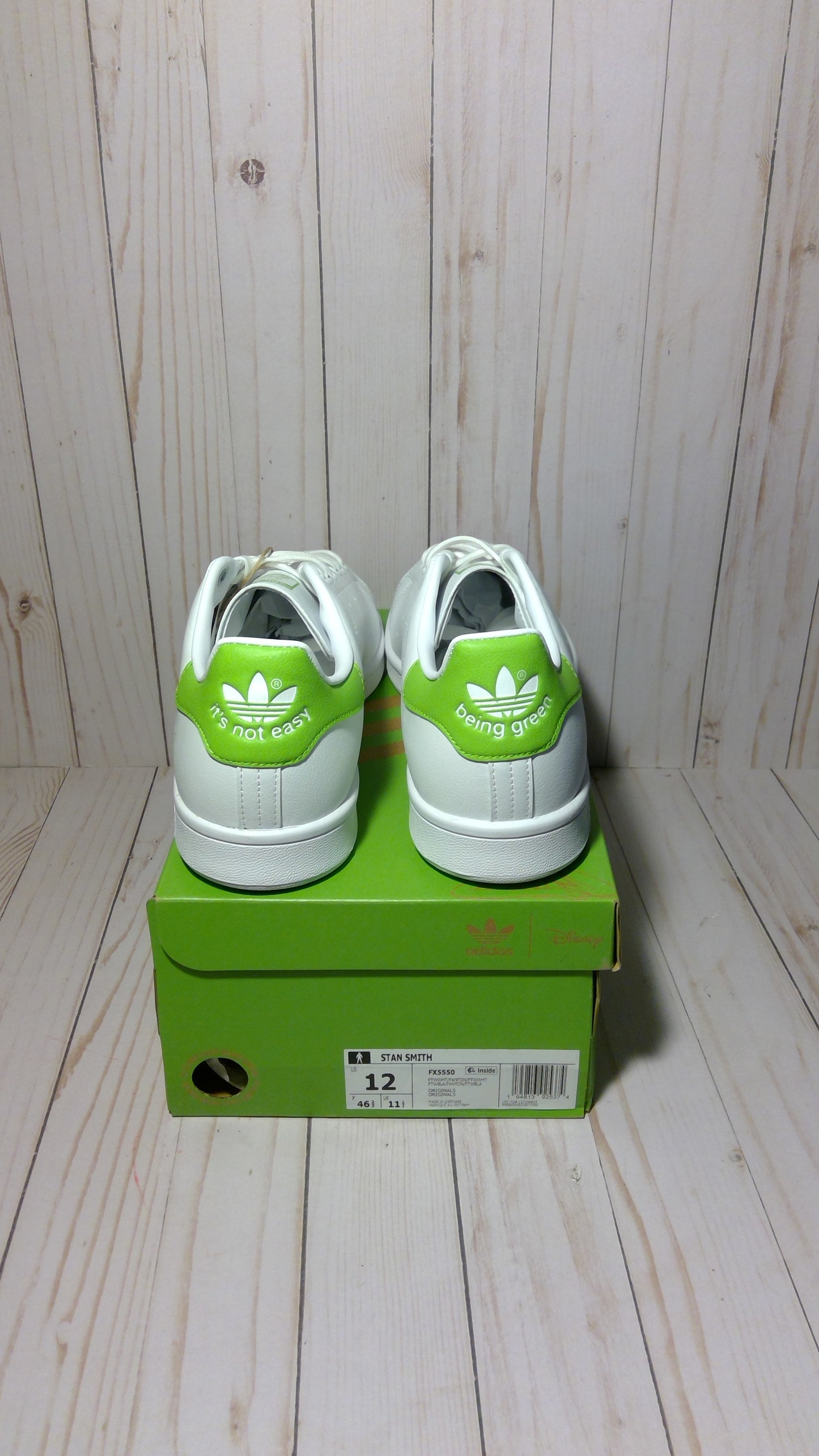 ADIDAS STAN SMITH - KERMIT - MEN'S 12