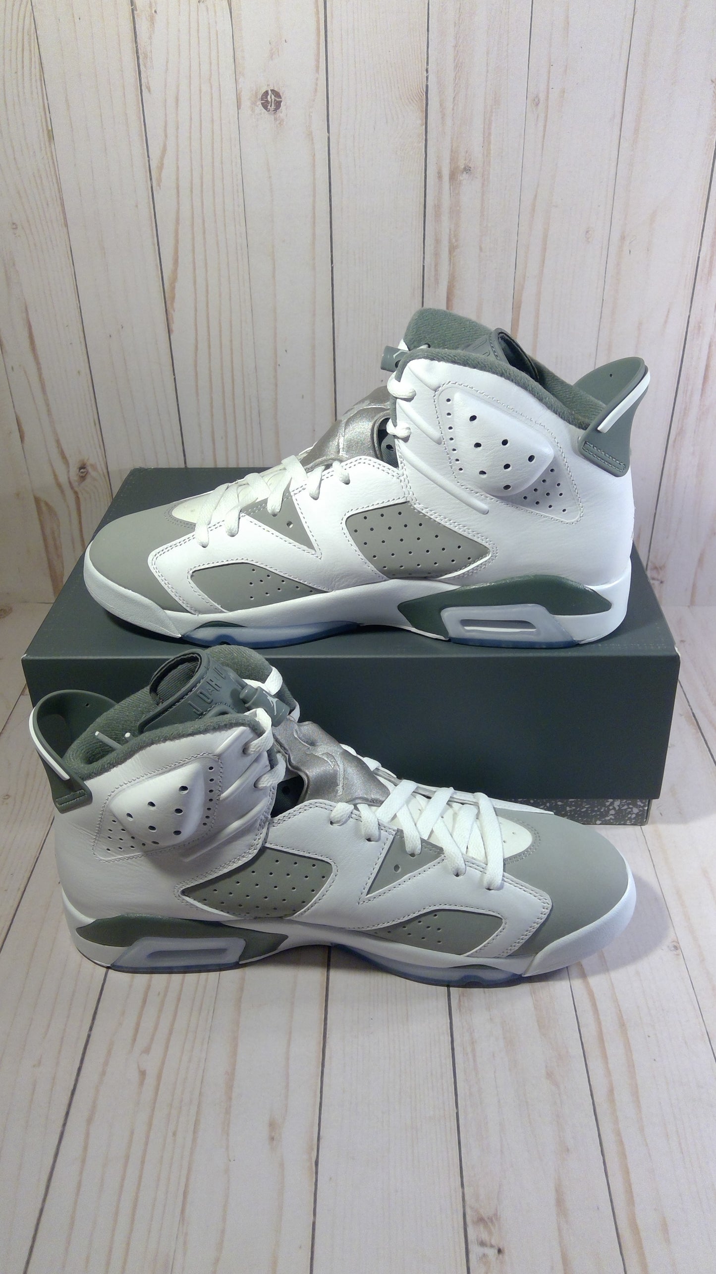 AIR JORDAN 6 RETRO - COOL GREY - SIZE MEN'S 12 / WOMEN'S 13.5