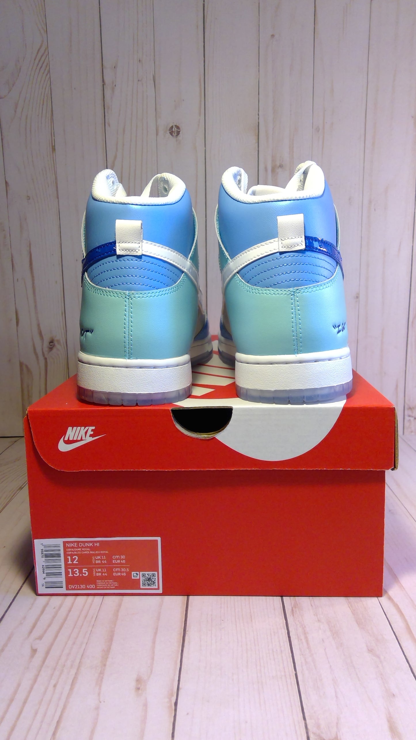 NIKE DUNK HIGH - I GOT NEXT - SIZE MEN'S 12 / WOMEN'S 13.5