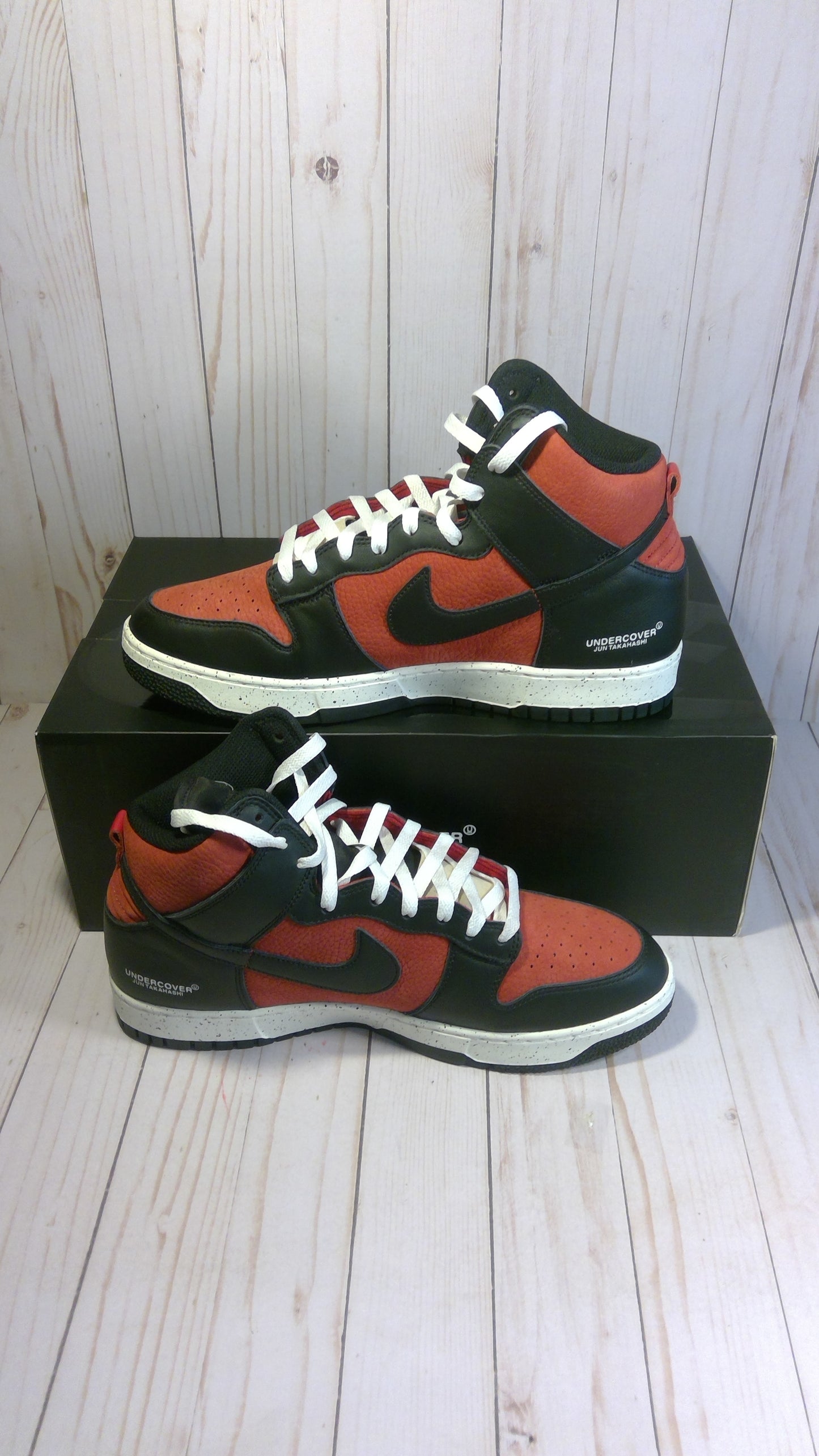NIKE DUNK HI 1985 / U - UNDERCOVER UBA - JUN TAKAHASHI - SIZE MEN'S 12 / WOMEN'S 13.5
