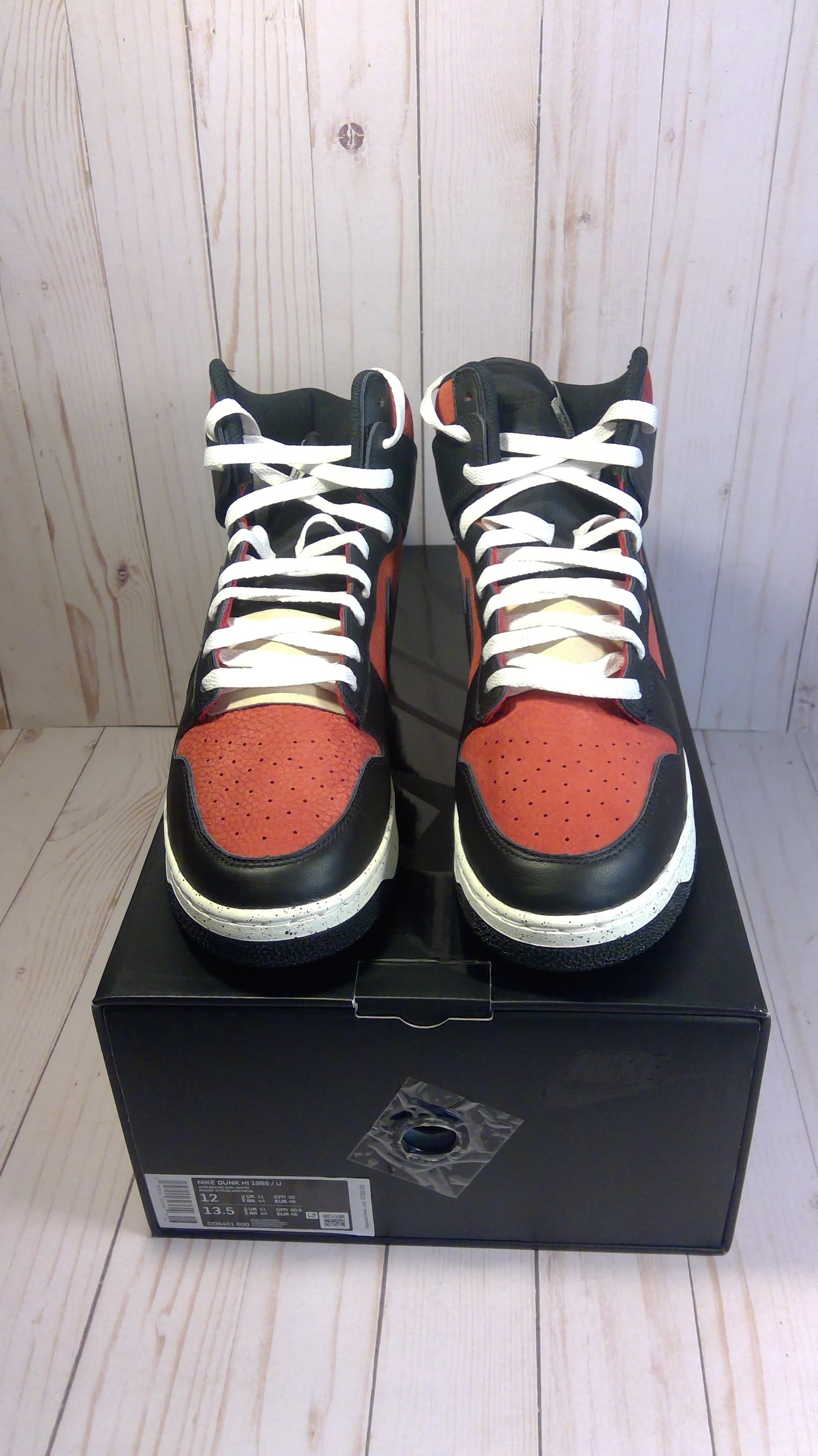 NIKE DUNK HI 1985 / U - UNDERCOVER UBA - JUN TAKAHASHI - SIZE MEN'S 12 / WOMEN'S 13.5