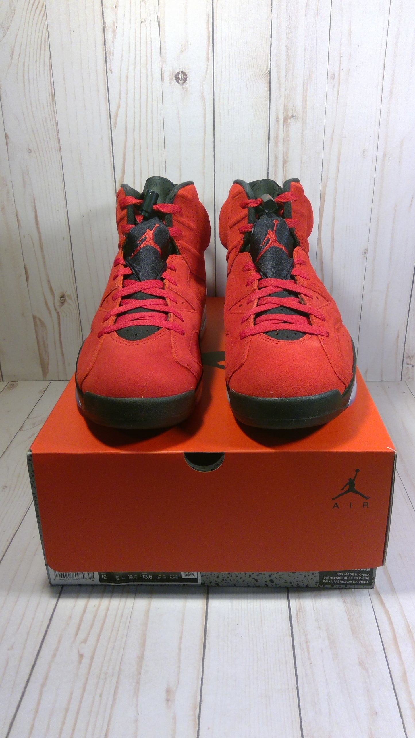 AIR JORDAN 6 RETRO - TORO BRAVO - SIZE MEN'S 12