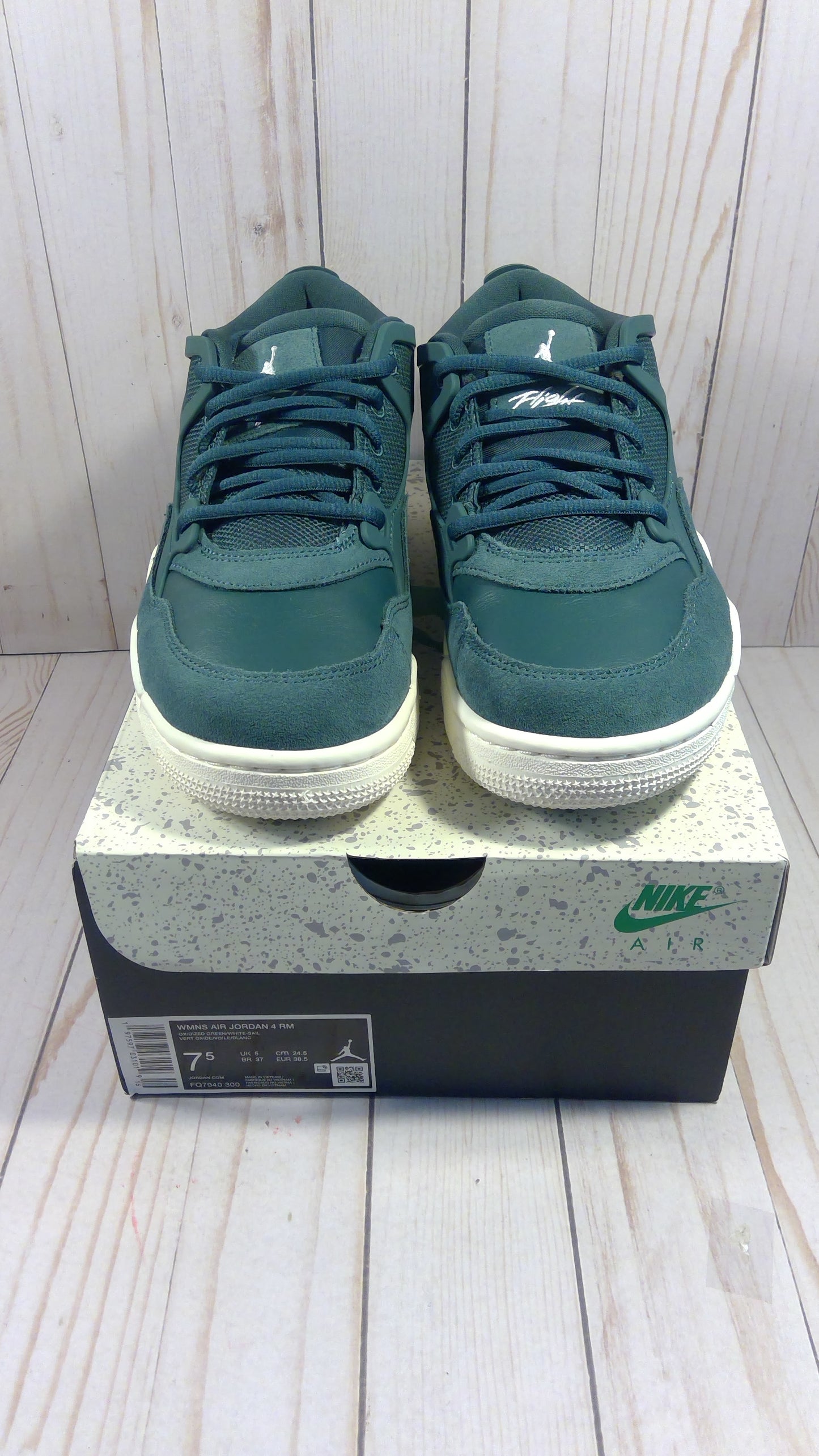 AIR JORDAN 4 RM - OXIDIZED GREEN (WOMEN'S) - SIZE WOMEN'S 7.5