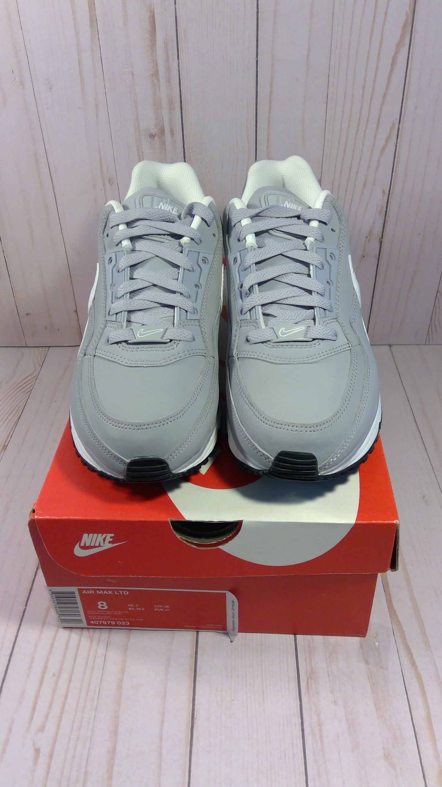 NIKE AIR MAX LTD - WOLF GREY (2014) - SIZE MEN'S 8
