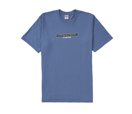 SUPREME CONNECTED TEE - DUSTY LIGHT ROYAL - SIZE MEN'S XXL