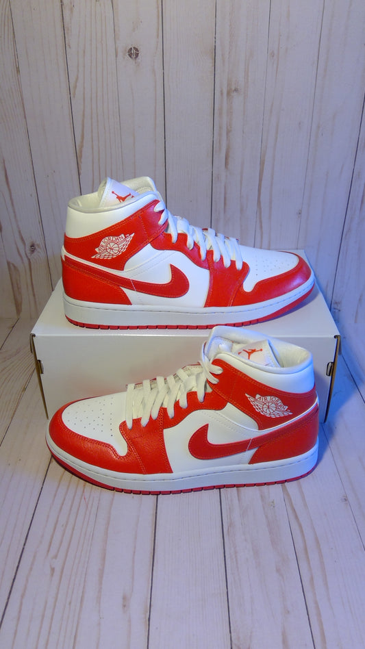 AIR JORDAN 1 MID - SYRACUSE (WOMEN'S) - SIZE WOMEN'S 12 / MEN'S 10.5