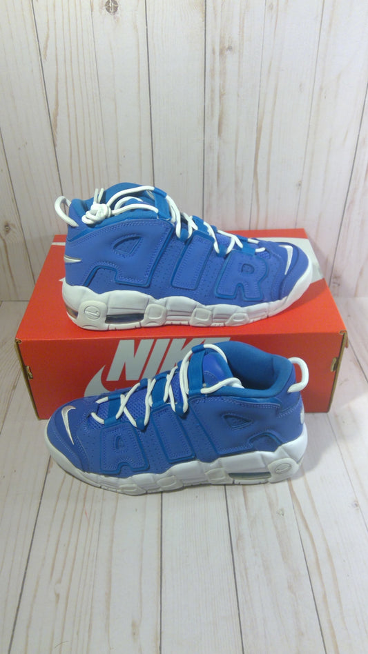 NIKE AIR MORE UPTEMPO (GS) - BATTLE BLUE - SIZE YOUTH 7