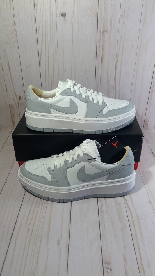 AIR JORDAN 1 ELEVATE LOW - WOLF GREY (WOMEN'S) - SIZE WOMEN'S 12