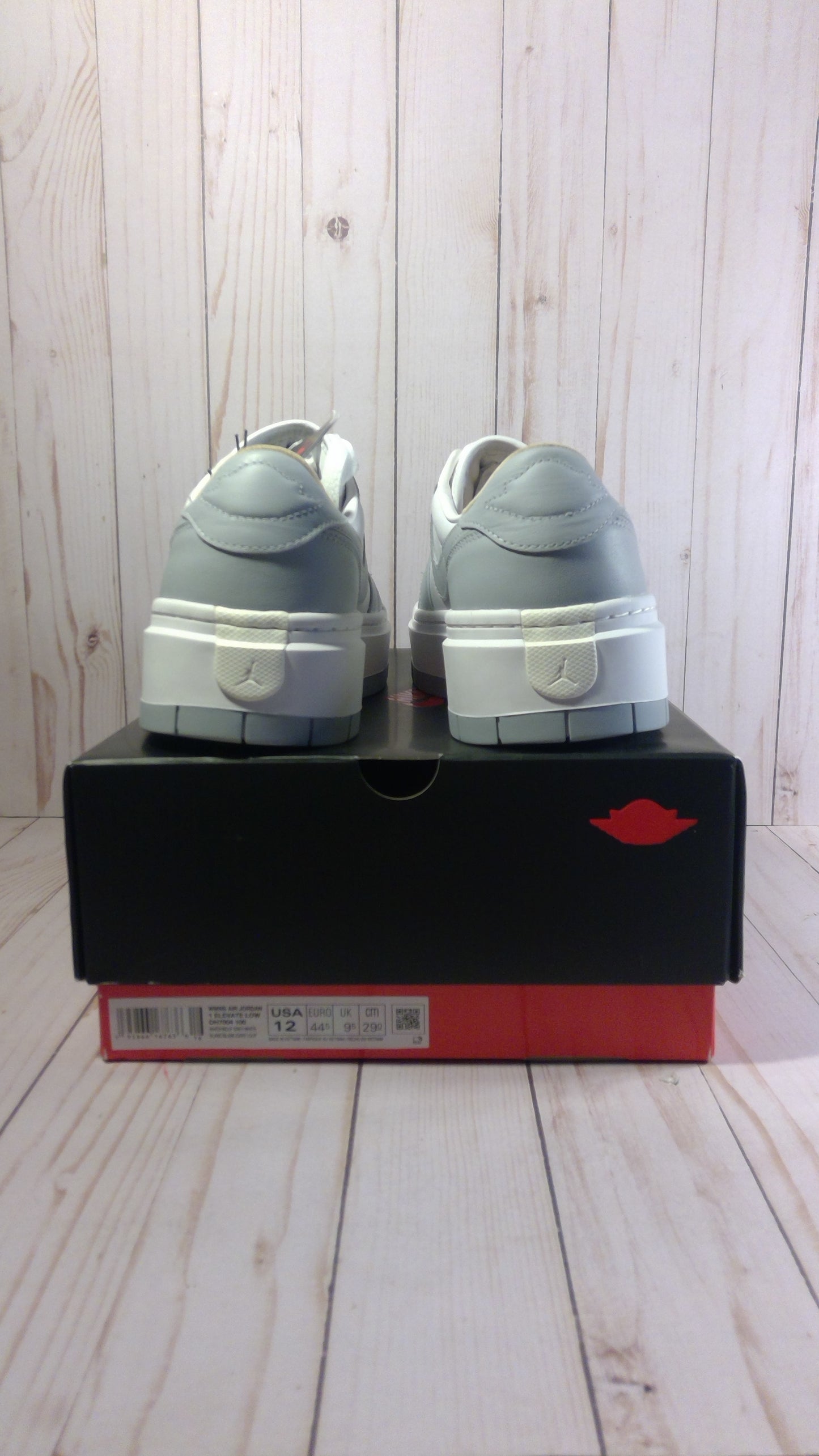 AIR JORDAN 1 ELEVATE LOW - WOLF GREY (WOMEN'S) - SIZE WOMEN'S 12