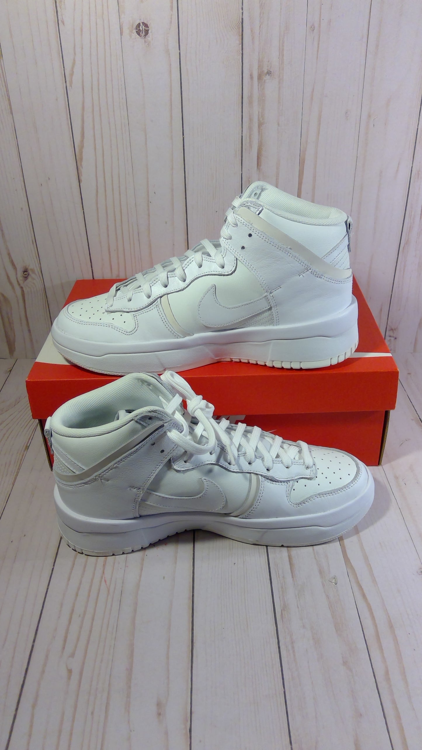 NIKE DUNK HIGH UP - SUMMIT WHITE SAIL (WOMEN'S) - SIZE WOMEN'S 10