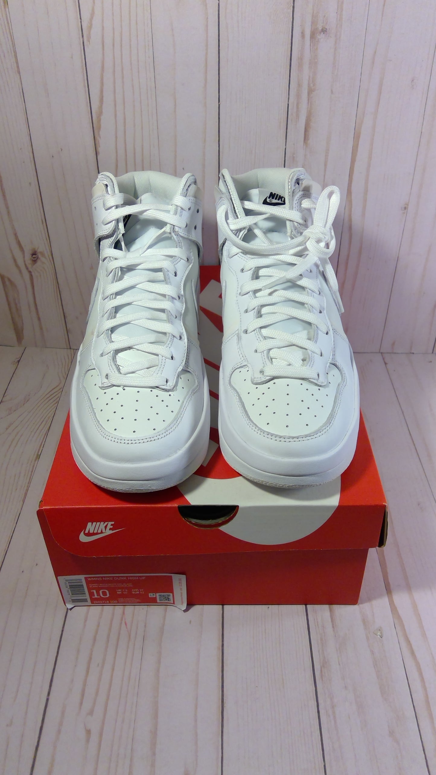 NIKE DUNK HIGH UP - SUMMIT WHITE SAIL (WOMEN'S) - SIZE WOMEN'S 10