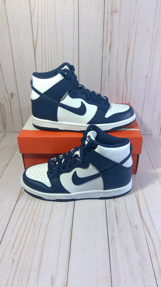 NIKE DUNK HIGH (GS) - CHAMPIONSHIP NAVY - SIZE YOUTH 4