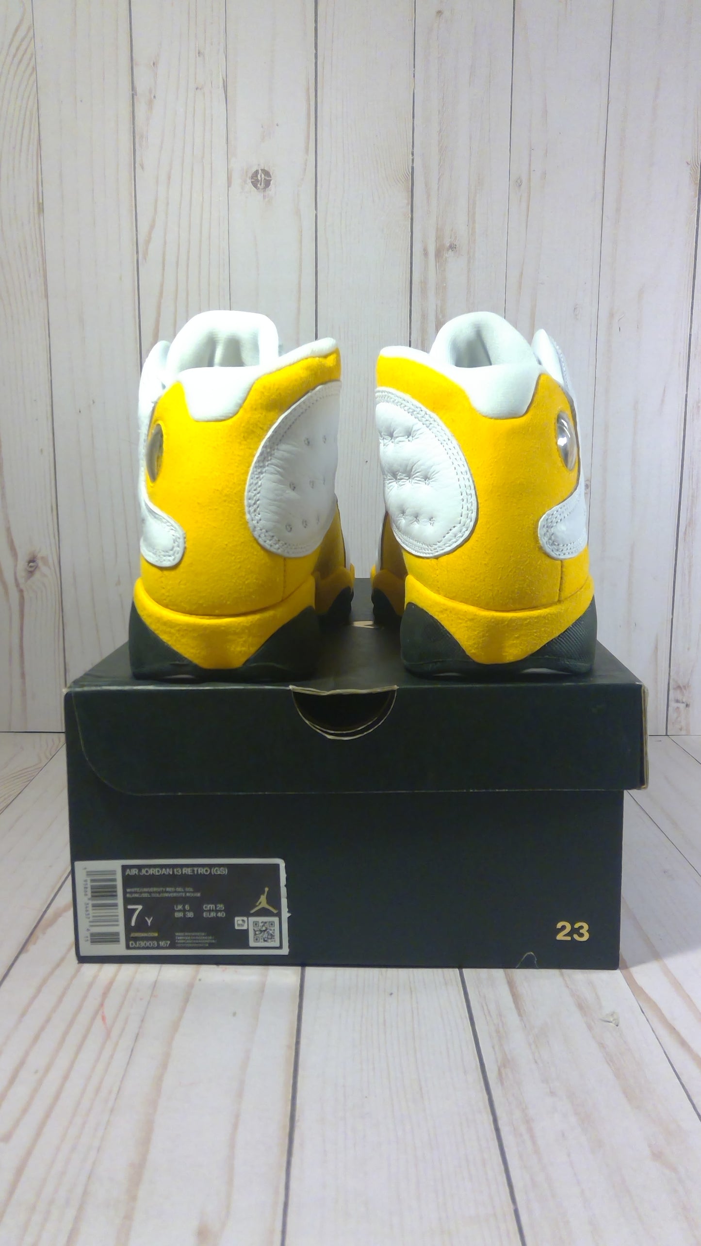 AIR JORDAN 13 RETRO (GS) - DEL SOL - SIZE YOUTH 7