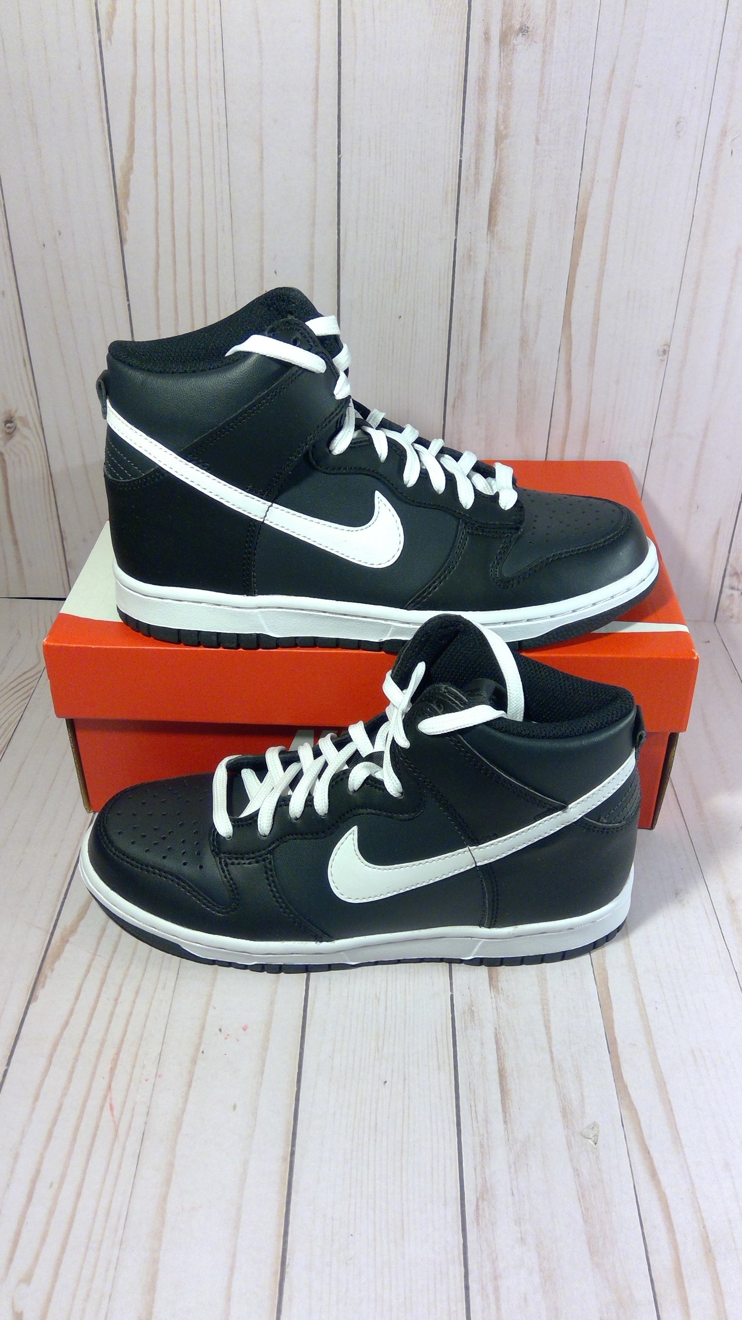 NIKE DUNK HI (GS) - ANTHRACITE WHITE - SIZE YOUTH 6