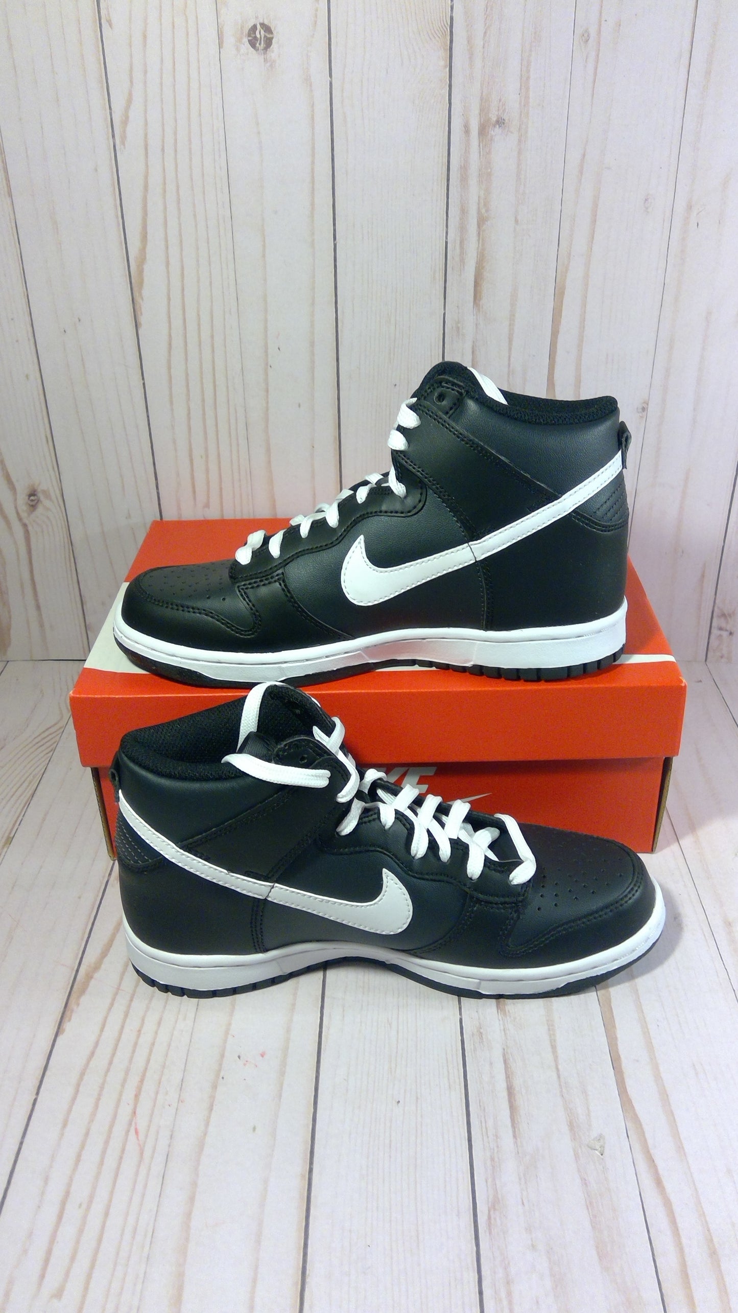 NIKE DUNK HI (GS) - ANTHRACITE WHITE - SIZE YOUTH 6