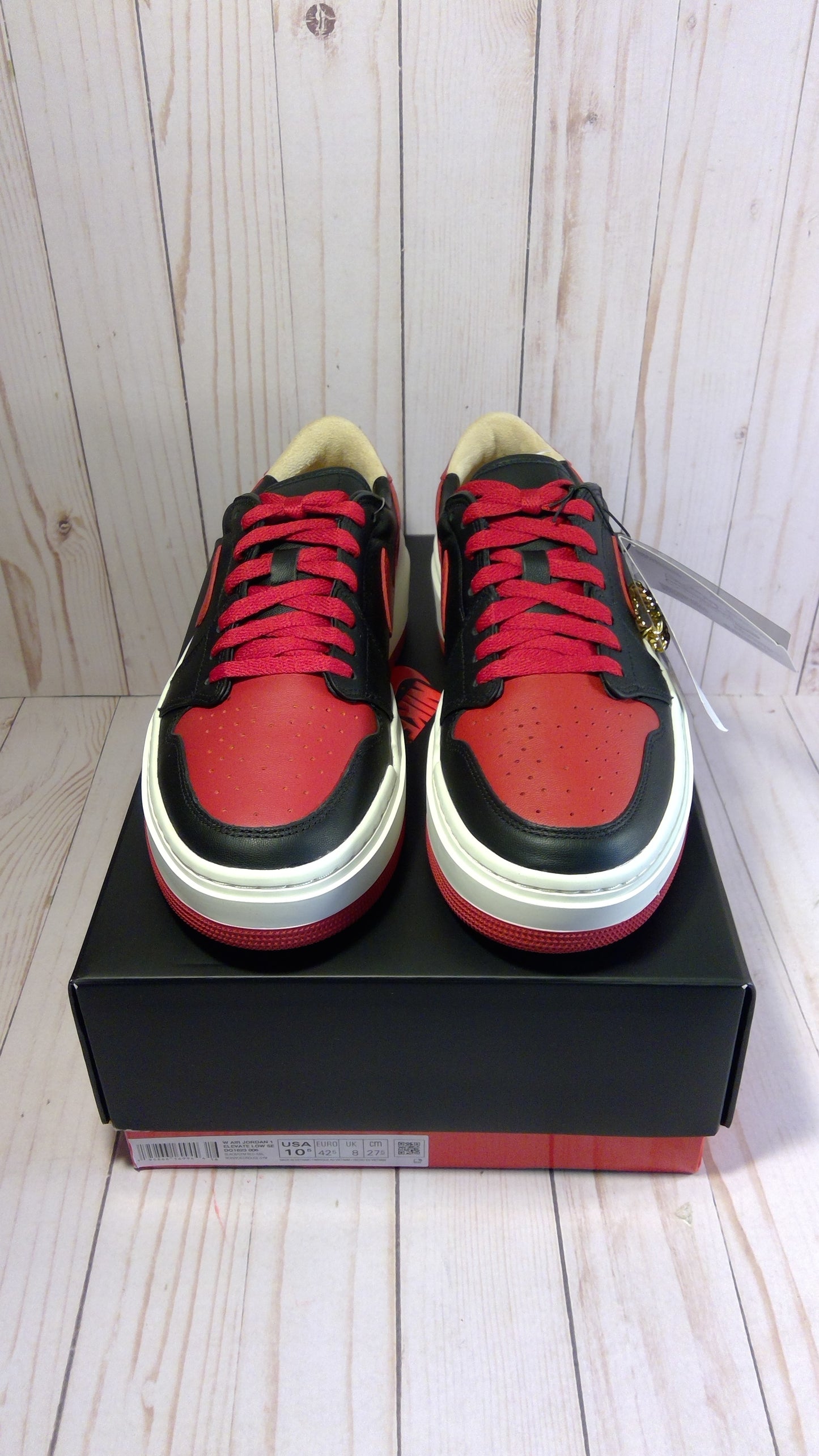 AIR JORDAN 1 ELEVATE LOW SE - BRED (WOMEN'S) - SIZE WOMEN'S 10.5 / MEN'S 9