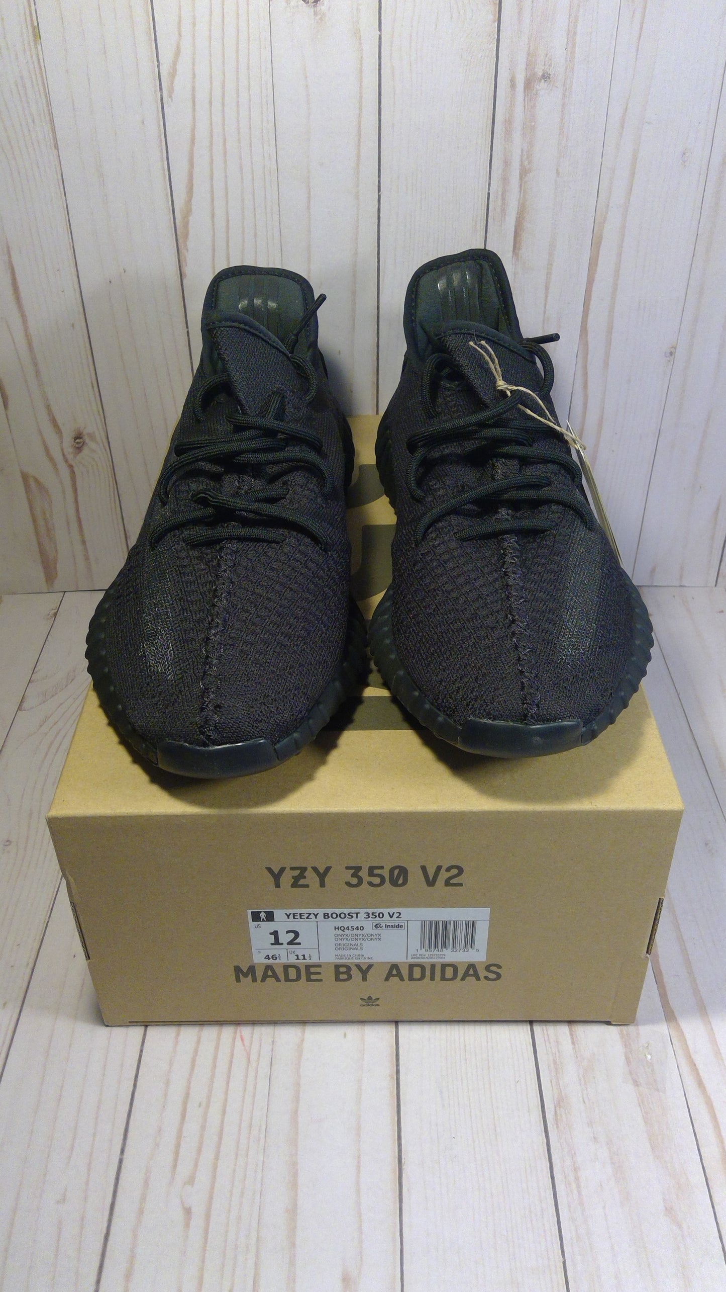 YEEZY BOOST 350 V2 - ONYX (2022/2023) - SIZE MEN'S 12