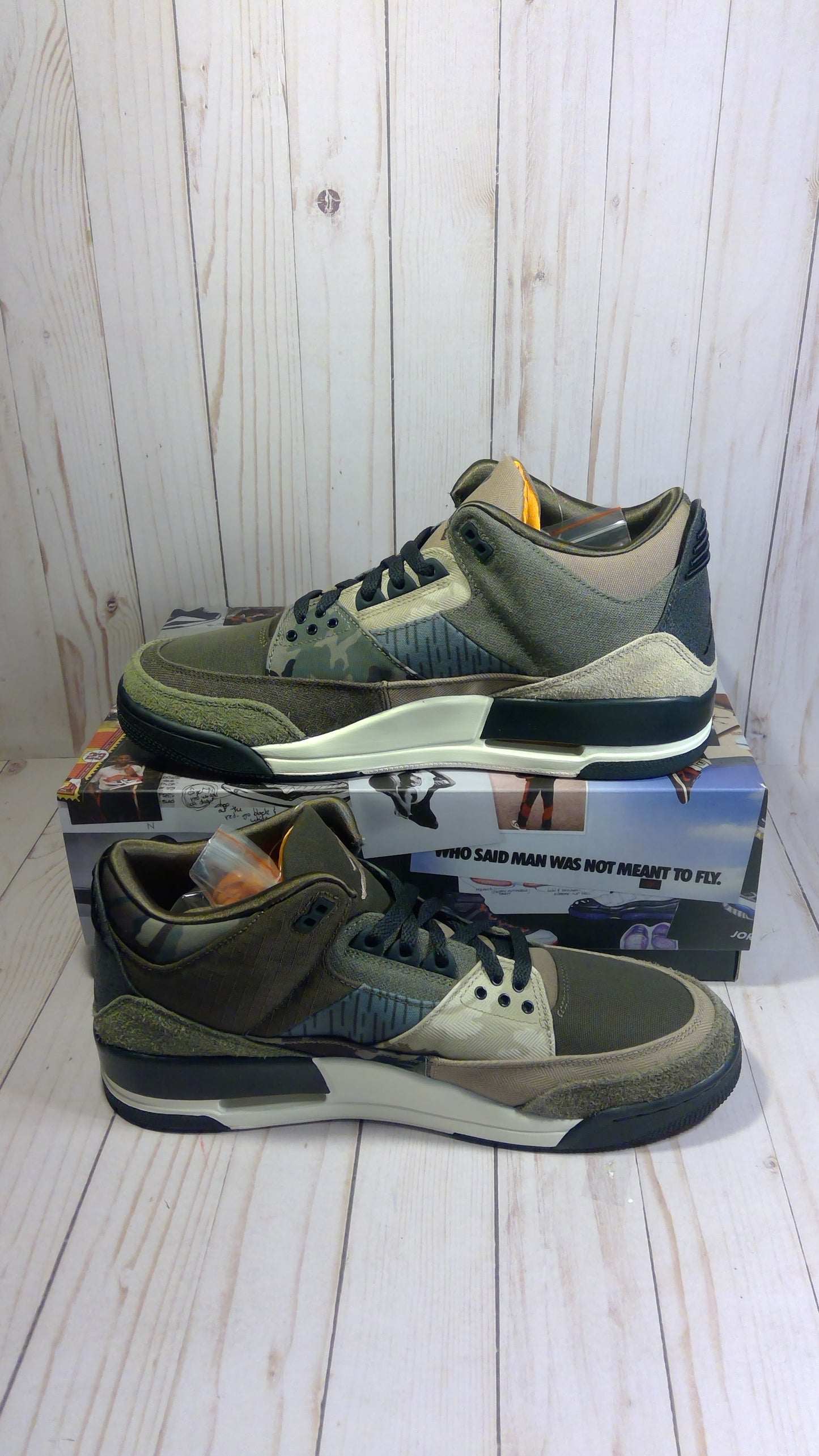 AIR JORDAN 3 RETRO SE - PATCHWORK CAMO - SIZE MEN'S 12