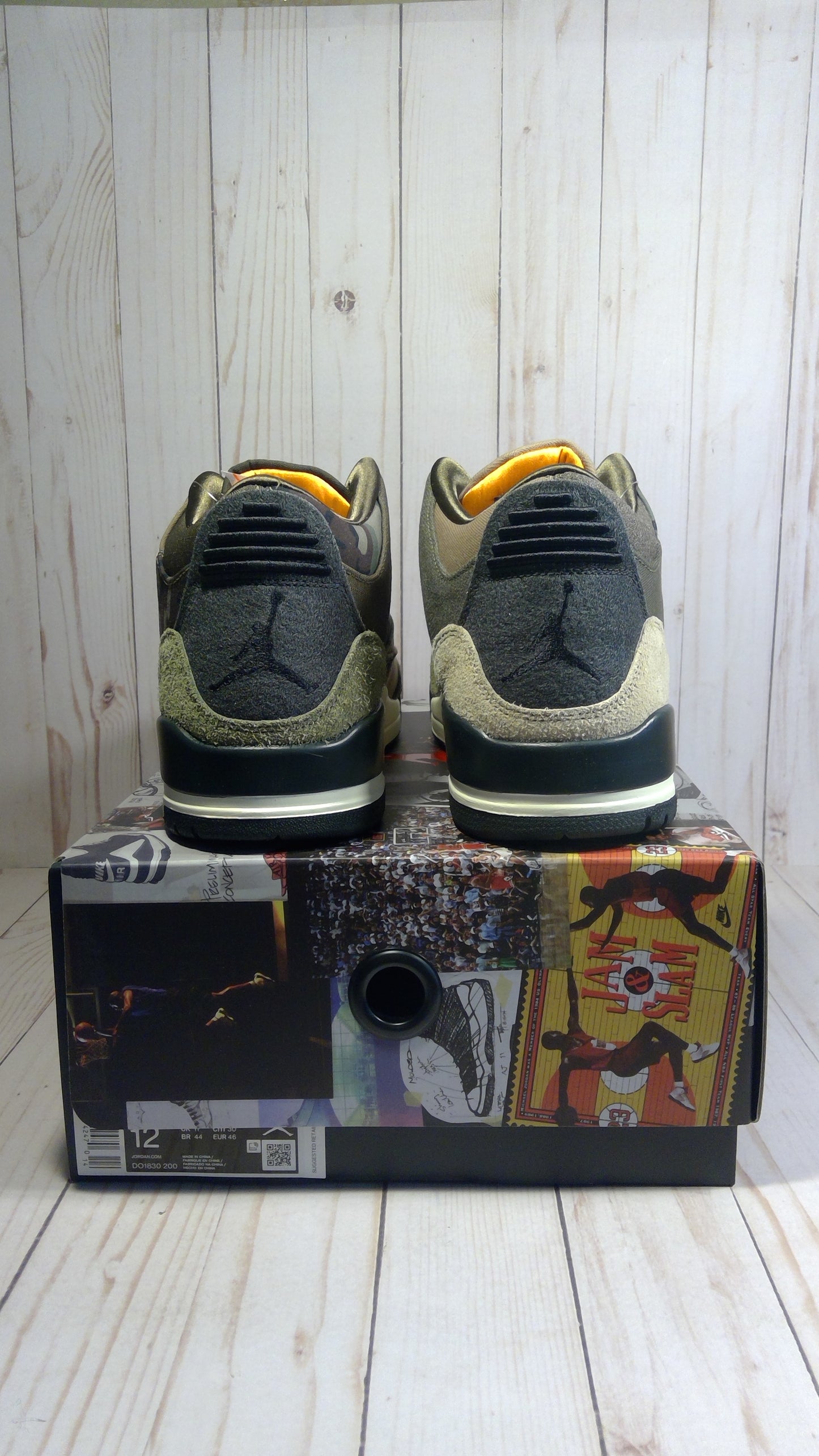 AIR JORDAN 3 RETRO SE - PATCHWORK CAMO - SIZE MEN'S 12