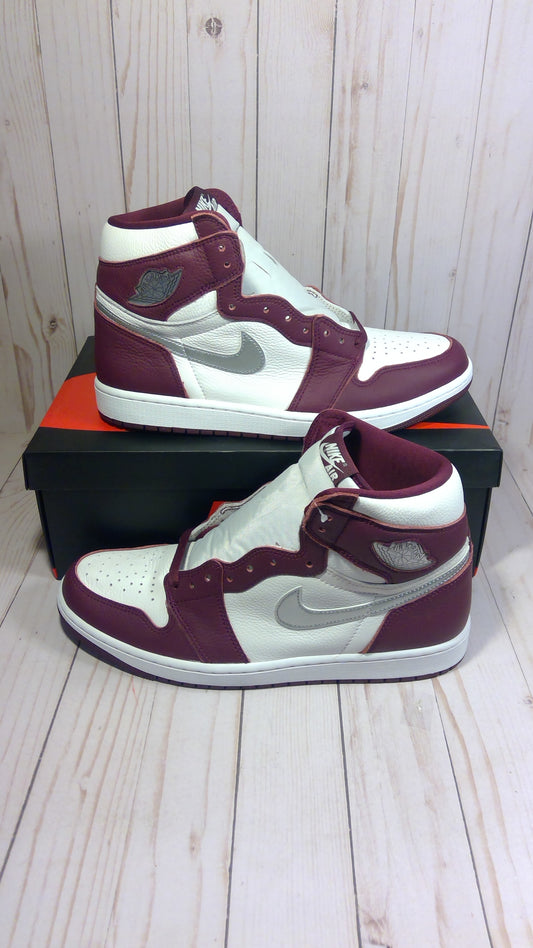 AIR JORDAN 1 RETRO HIGH OG - BORDEAUX - SIZE MEN'S 10.5