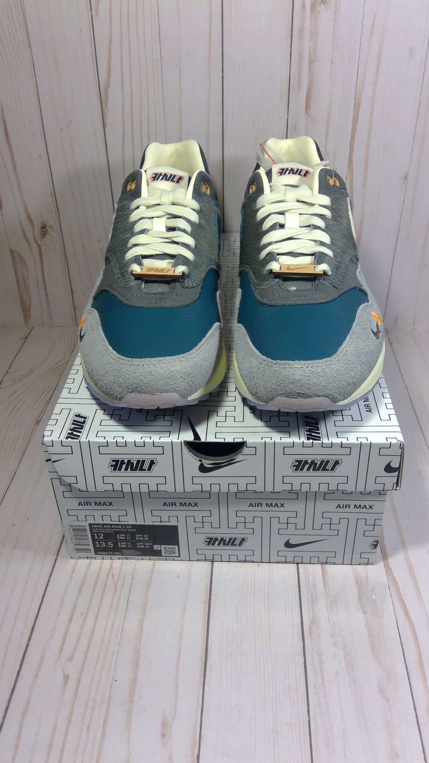 NIKE AIR MAX 1 SP - KASINA WON - ANG GREY - SIZE MEN'S 12