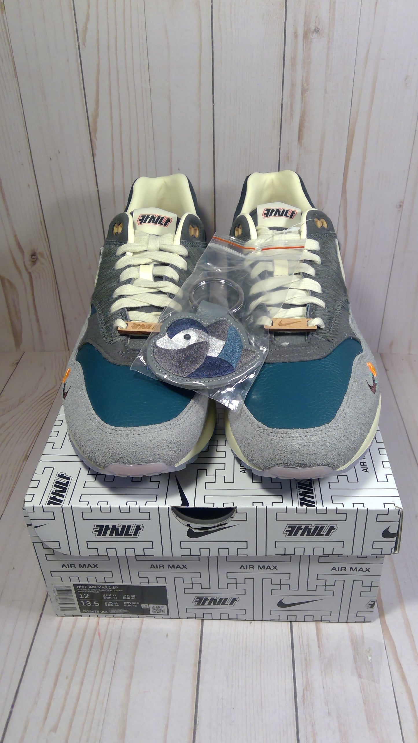 NIKE AIR MAX 1 SP - KASINA WON - ANG GREY - SIZE MEN'S 12