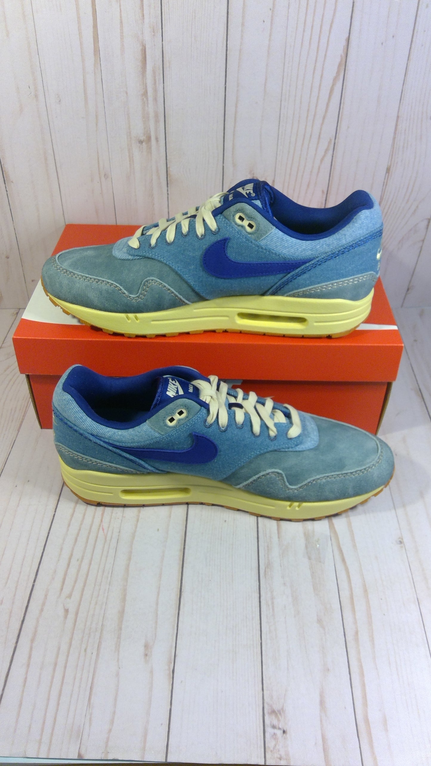 NIKE AIR MAX 1 PRM - DIRTY DENIM - SIZE MEN'S 12