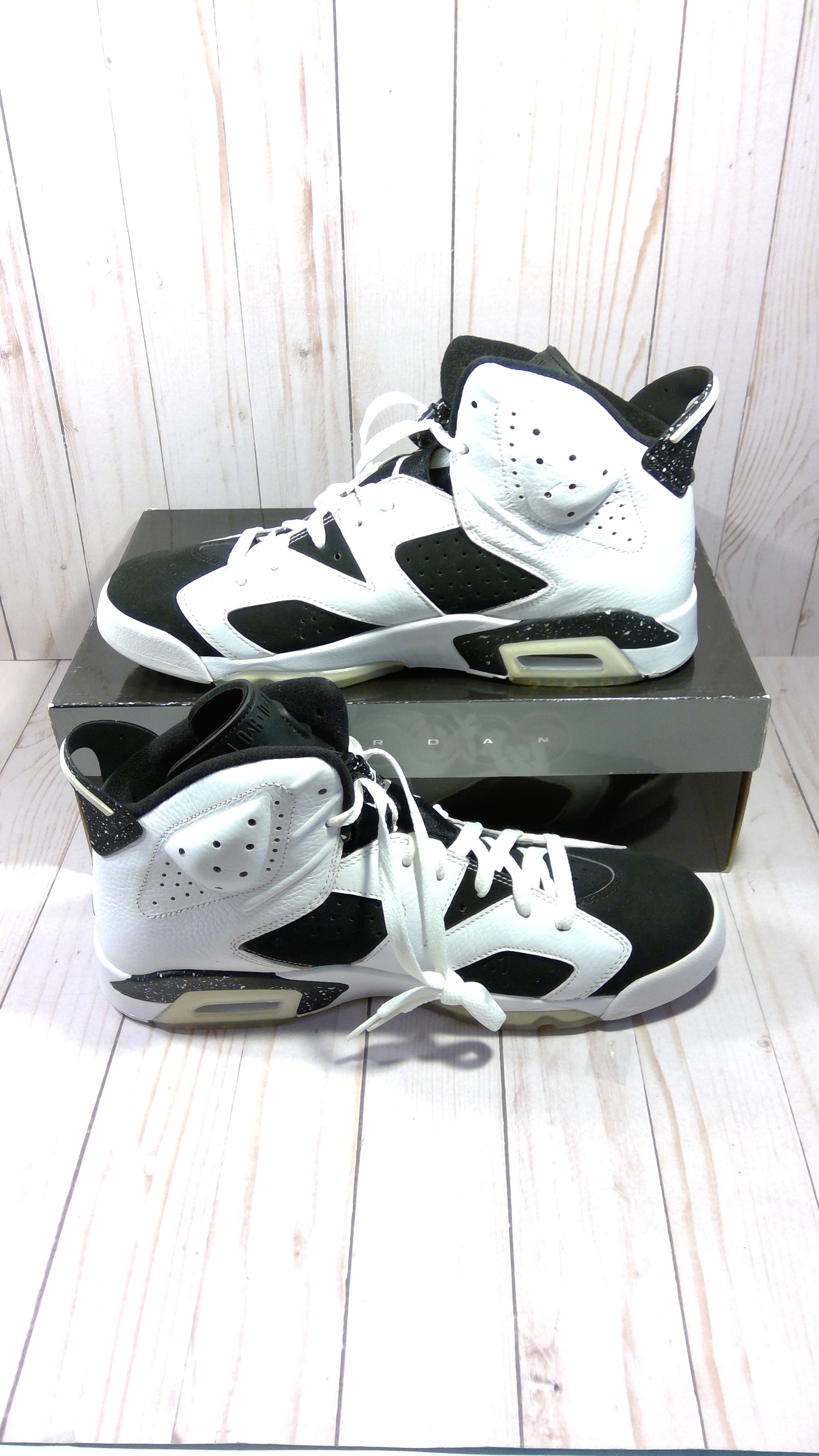 AIR JORDAN 6 RETRO - OREO - SIZE MEN'S 11.5